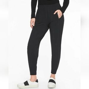 Athleta Black Cosmic Jogger Size Large